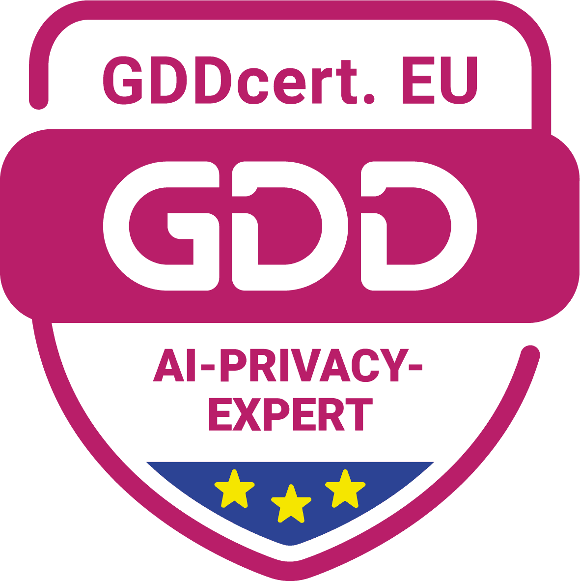 Siegel GDDcert. EU AI-Privacy-Expert